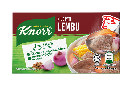 KNORR BEEF STOCK CUBE 6 CUBES