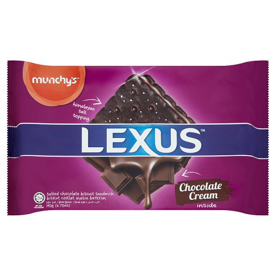 LEXUS SALTED CHOCOLATE SANDWICH 190G