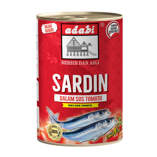 ADABI SARDIN IN TOMATO SAUCE 425G (PREMIUM)