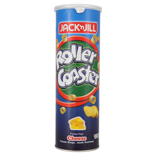 JACKNJILL ROLLER COASTER CANISTER CHEESE 100G