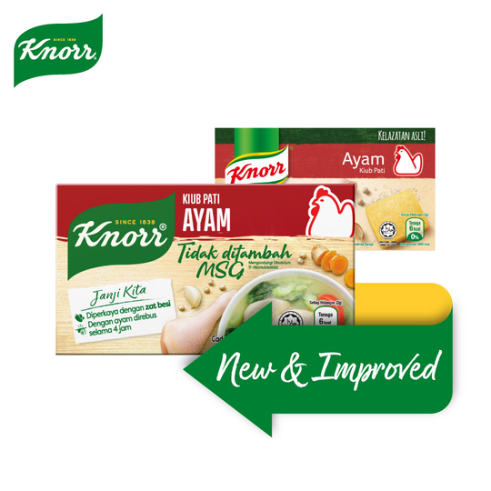 KNORR CHIC CUBE NO MSG 6 CUBES