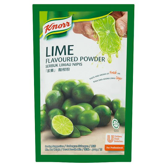 KNORR LIME FLAVOURED PWD 400G