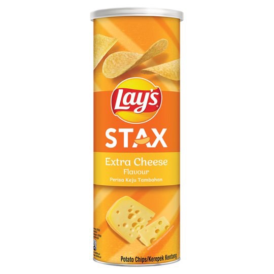LAYS MY STAX EXTRA CHEESE 135G