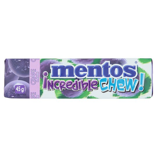 MENTOS INCREDIBLE CHEW GRAPE 45G – Buy JB