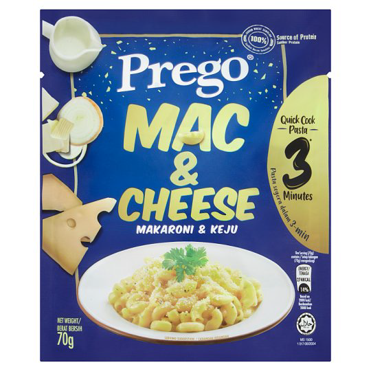PREGO MAC AND CHEESE 70G