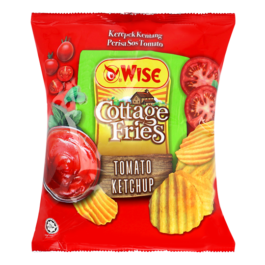 WISE COTTAGE FRIES TOMATO KETCHUP 60G
