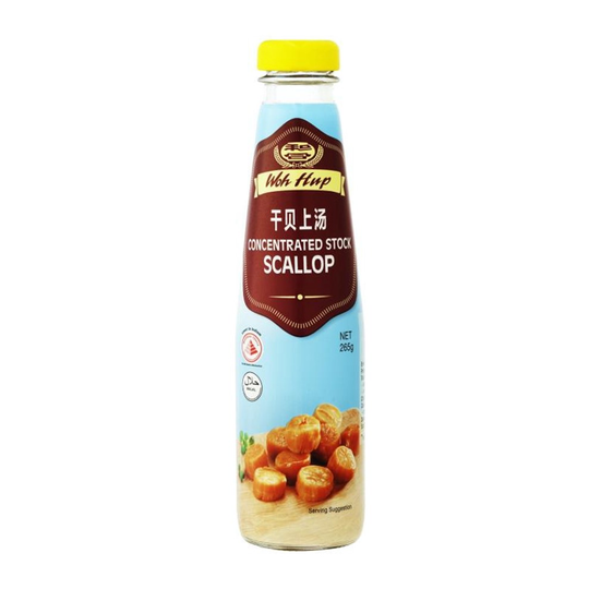 WOH HUP CONCENTRATED STOCK SCALLOP 265GM