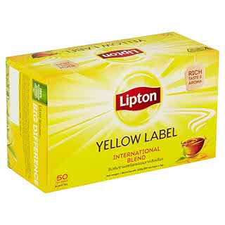LIPTON YELLOW LABEL BLACK TEA 50 X 2G