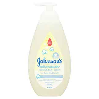 JOHNSAN BABY COTTONTOUCH TOP TO TOE BATH 500ML
