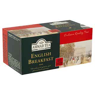 AHMAD TEA ENG BREAKFAST TAGLESS 40S