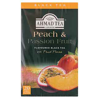 AHMAD TEA FLAVOURED PEACH&PASSION FRUIT 20S